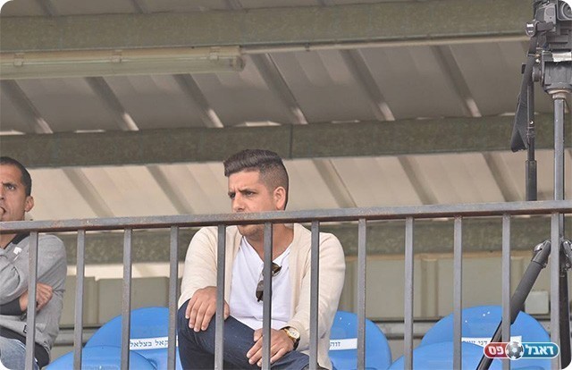 הגיע לצפות בליגה א׳. עידן בראון (ארנון לוי)